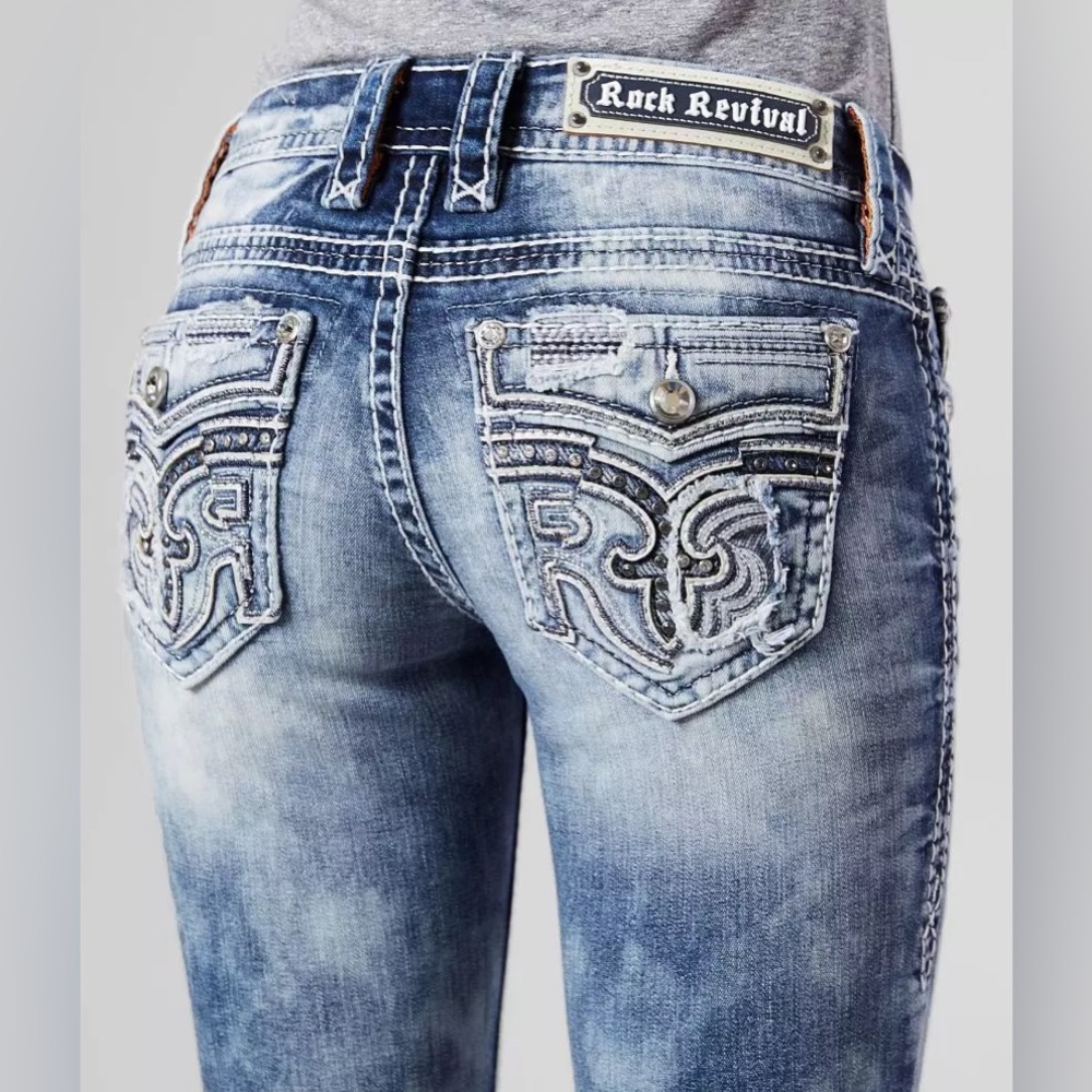 Rock Revival Ferry Ankle Skinny Stretch Jean